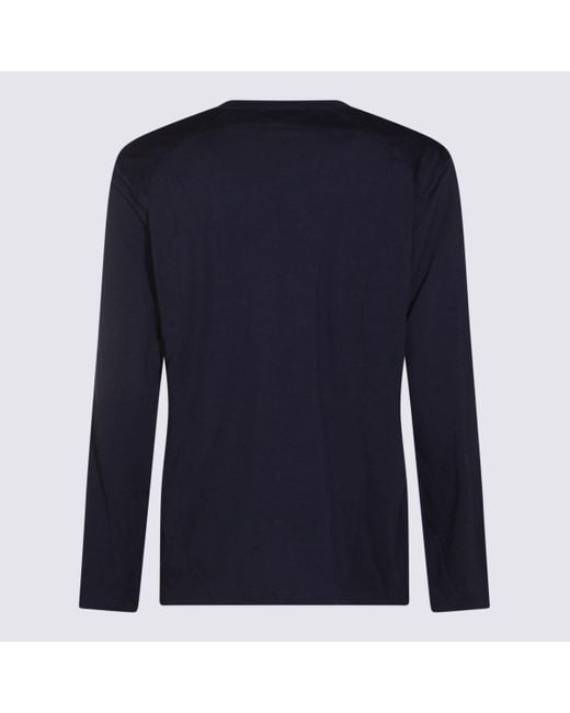 Arc'teryx Blue Dark Wool T-Shirt for men