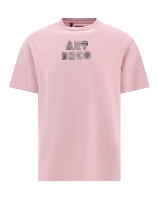 GALLERY DEPT. Pink "Art Deco" T-Shirt for men
