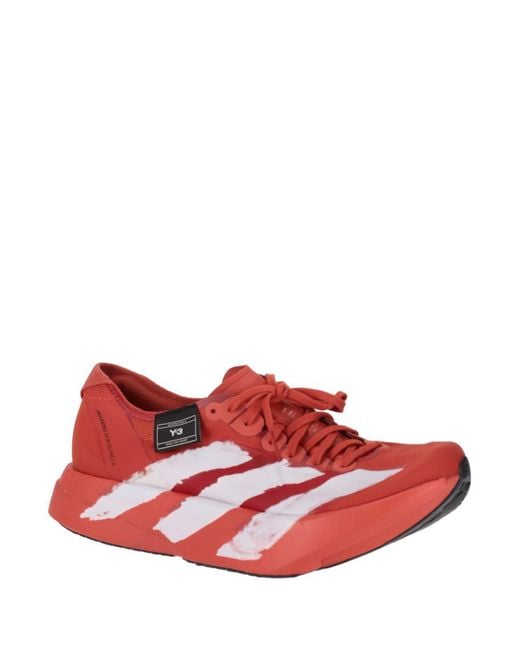 Y-3 Red Adios Pro 4