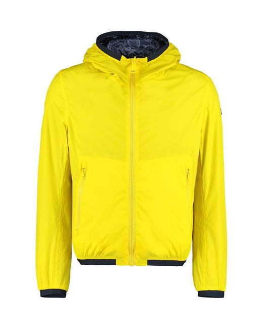 Vilebrequin Yellow Reversible Windbreaker-jacket for men