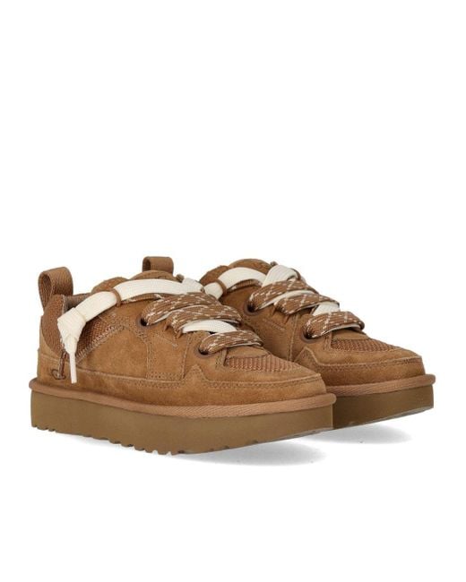 Ugg Brown Lo Lowmel Chestnut Sneaker