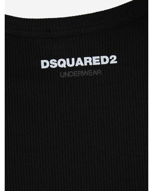 DSquared² Black Undershirt Pack for men