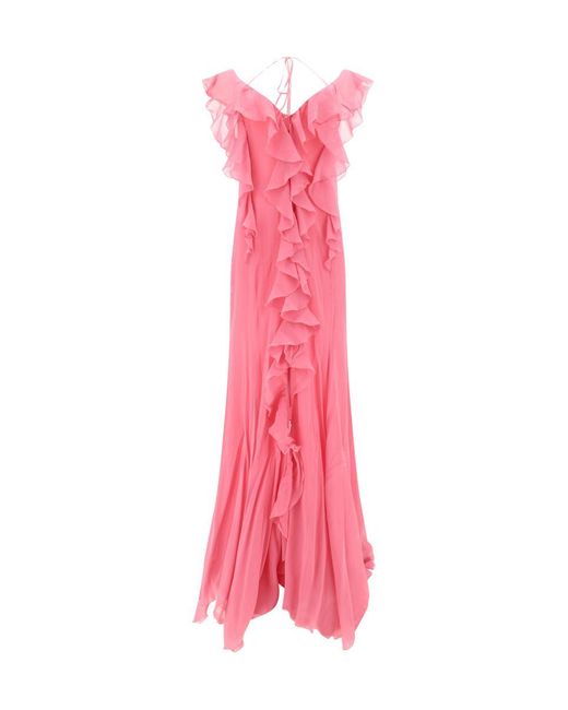 Blumarine Pink Long Dress