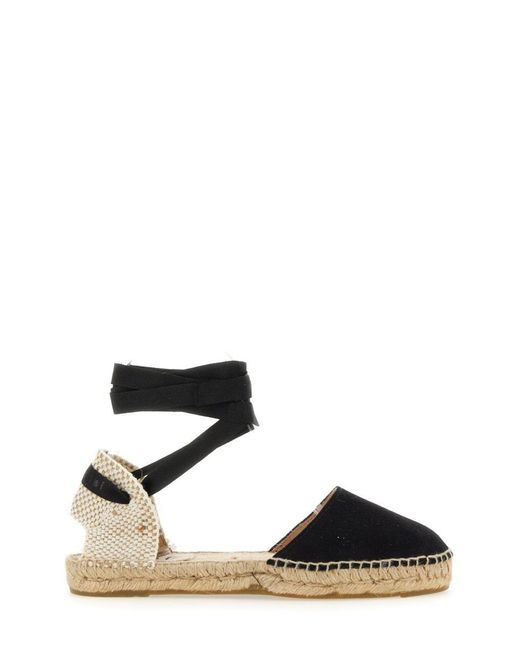 Manebí Black Espadrilles Flat