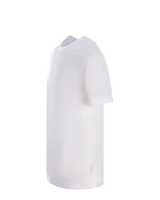 Paolo Pecora White T-Shirts And Polos for men