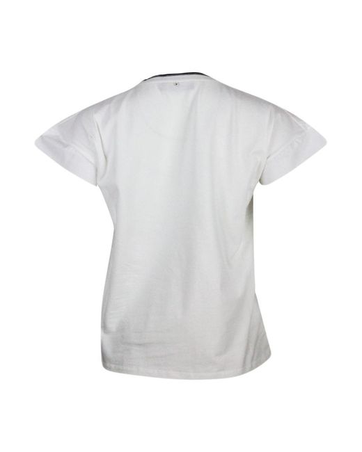Lorena Antoniazzi White T-shirts And Polos