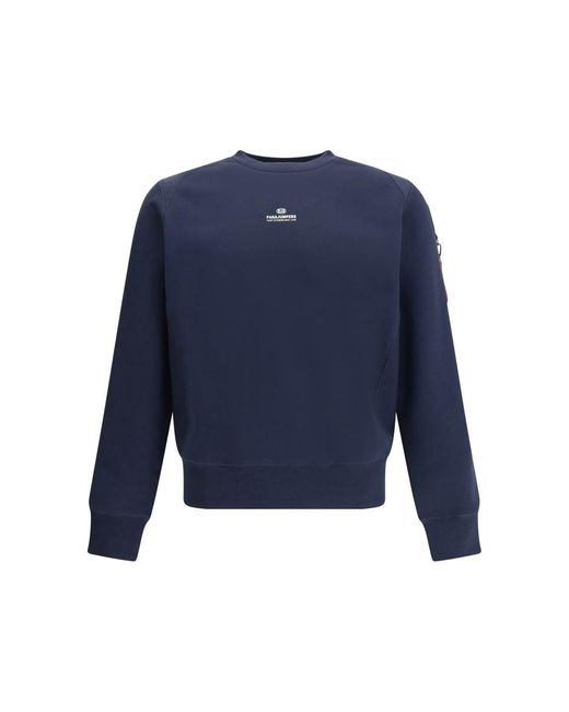 Parajumpers Blue Sweatshirts for men