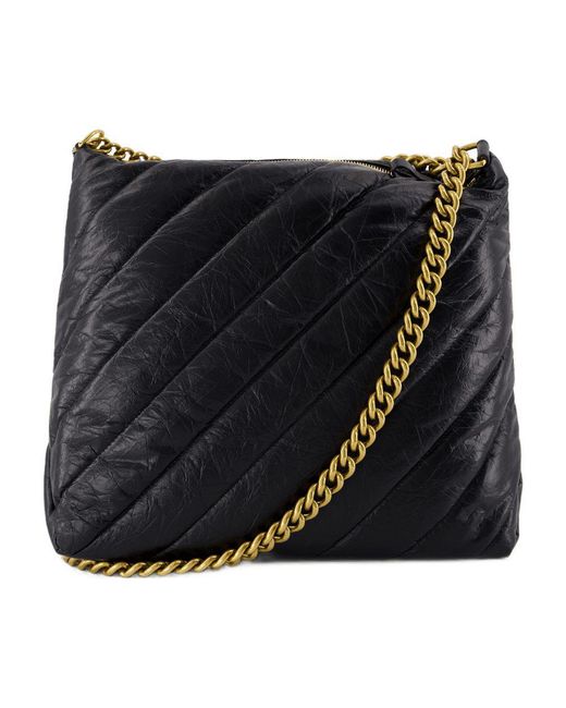 Balenciaga Black Crush M Shoulder Bag
