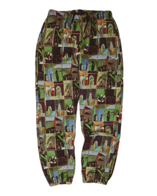 Fucking Awesome Green Doll House Sweatpants for men