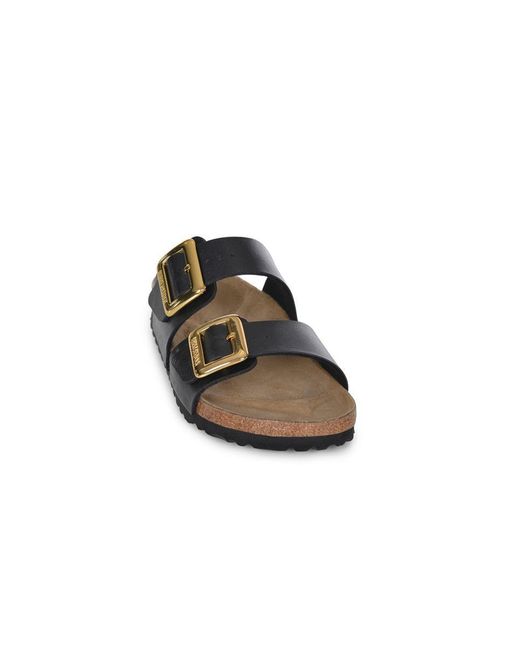 Birkenstock Black Slippers "arizona Big Buckle"