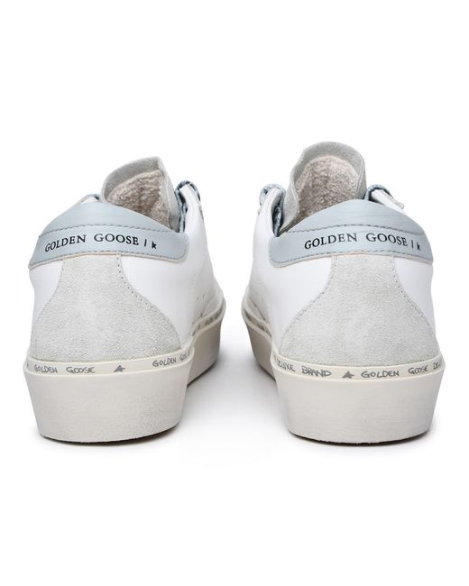 Golden Goose Deluxe Brand White Sneaker Hi Star St.Azure
