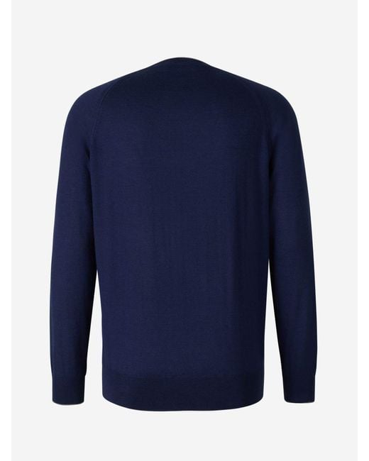 Cruciani Natural Cashmere And Silk Sweater for men