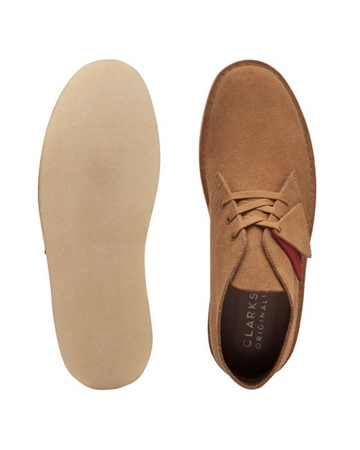 Clarks Brown Lace Up for men