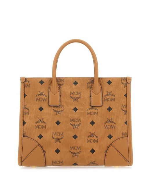 MCM Handbags. in Brown | Lyst