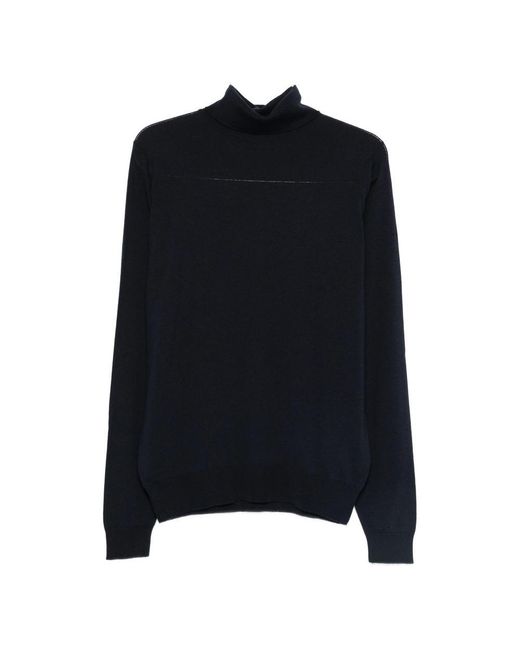 John Smedley Sweaters in Black for Men | Lyst