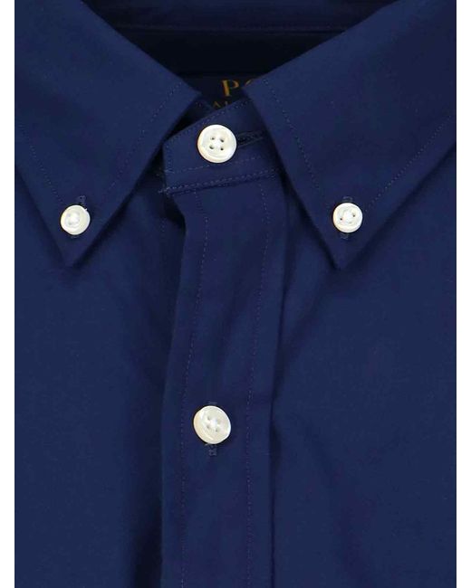 Polo Ralph Lauren Blue Classic Shirt for men