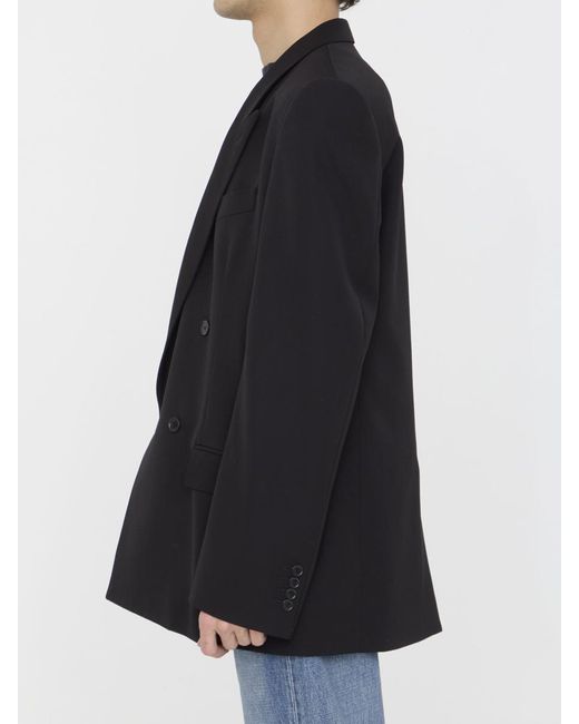 Balenciaga Black Oversized Blazer for men