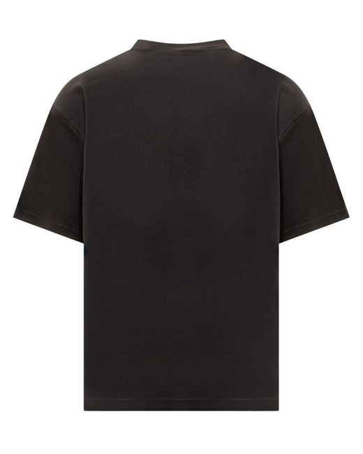 Gcds Black Loose T-shirt for men
