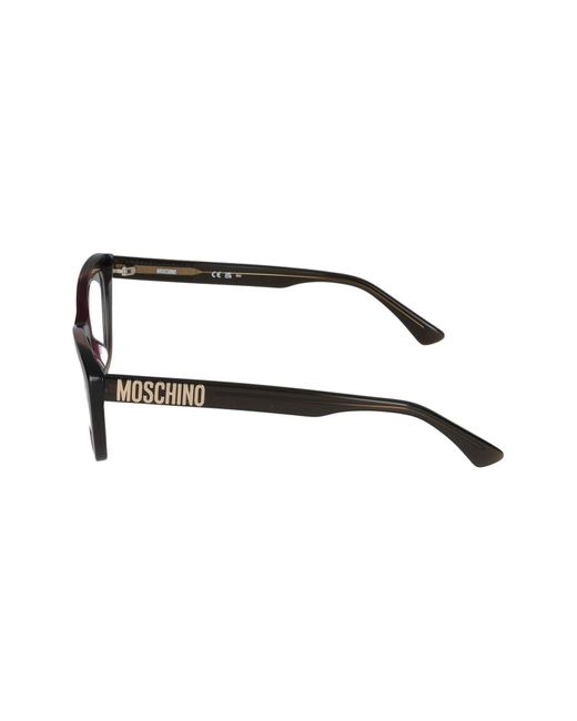 Moschino Black Eyeglasses