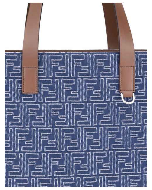 Fendi Blue Shoulder Bags for men