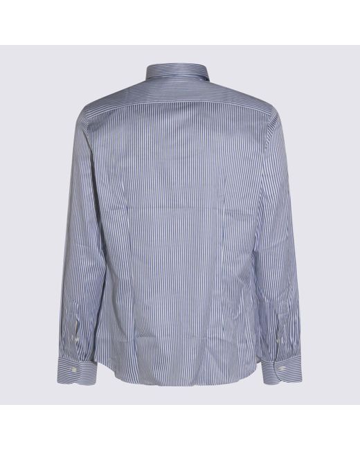 Canali Blue Camicie for men