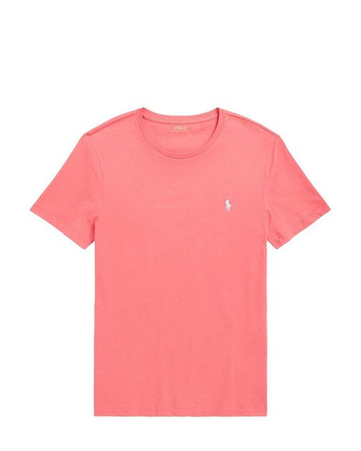 Polo Ralph Lauren Pink T-Shirts And Polos for men