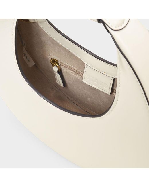 Staud Natural Mini Moon Crossbody