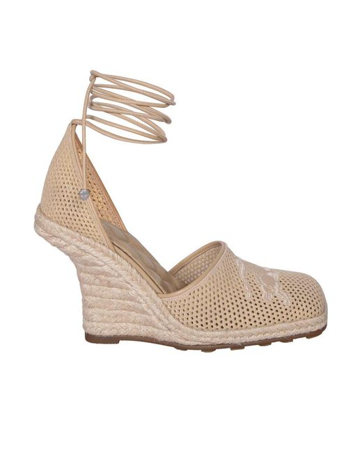 Burberry Metallic Espadrillas