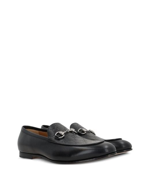 Gucci Black Flat Shoes for men