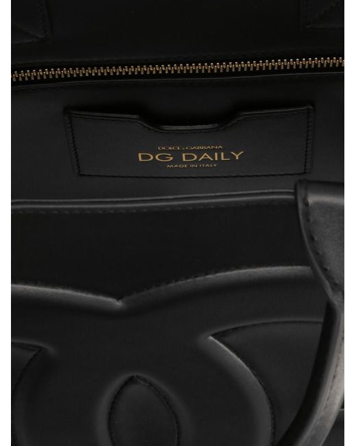 Dolce & Gabbana Logo Handbag Hand Bags Black