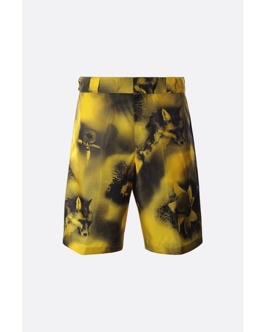 Prada Yellow Shorts for men