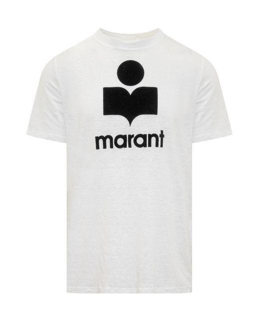 Isabel Marant White 'Karman' T-Shirt for men