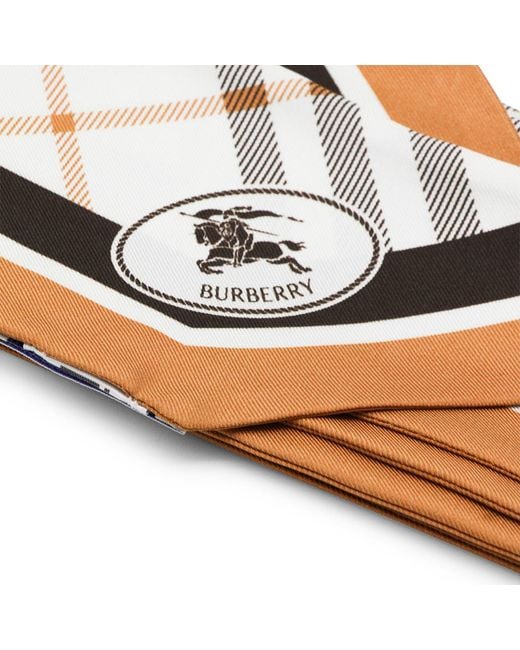 Burberry Metallic Scarfs for men
