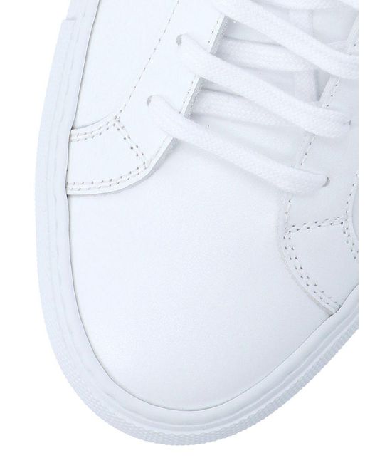 Common Projects White Leather Original Achilles Sneakers for men