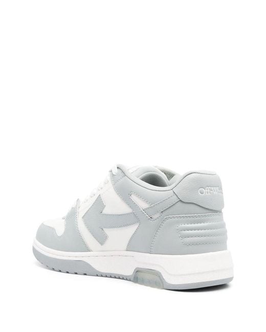 Off-White c/o Virgil Abloh White Off- Out Of Office Leather Sneakers for men