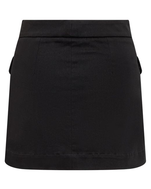 Seafarer Black Mini Skirt