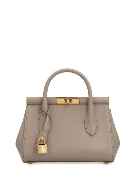 Dolce & Gabbana Brown Day Leather Mini Handbag