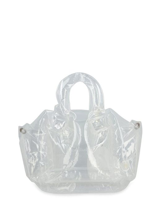 Acne White Inflatable Shoulder Bag