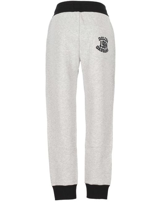 Dolce & Gabbana Gray Trousers for men