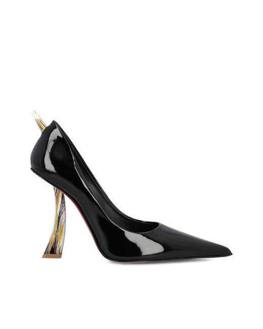 Christian Louboutin Black Heeled Shoes