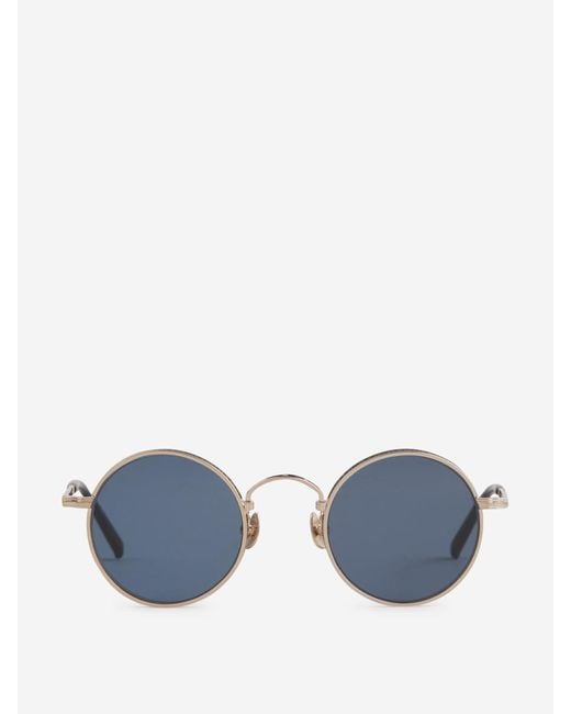 Matsuda Blue M3100 Oval Sunglasses for men