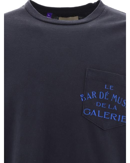 GALLERY DEPT. Blue "le Bar Shop" T-shirt for men