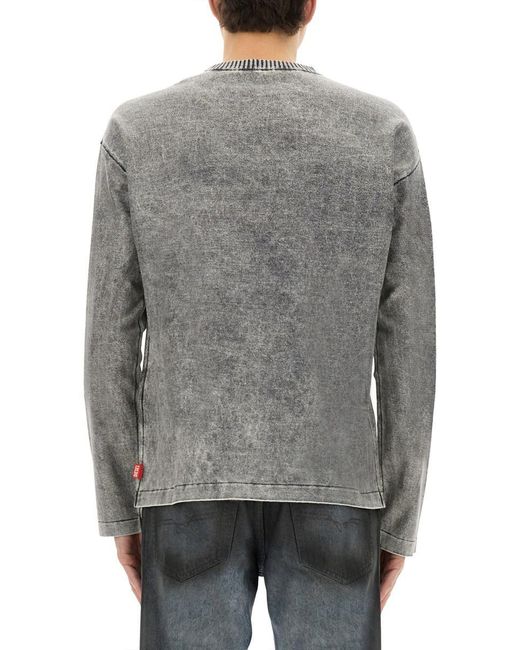 DIESEL Gray "K-Brutus" Jersey for men