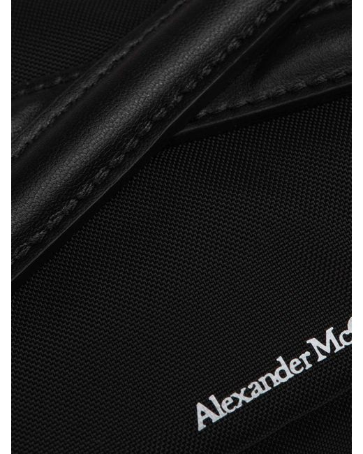 Alexander McQueen Black Amés Technical Toiletry Bag for men