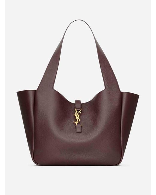 Saint Laurent Purple Bolso Le 5 À 7 Bea