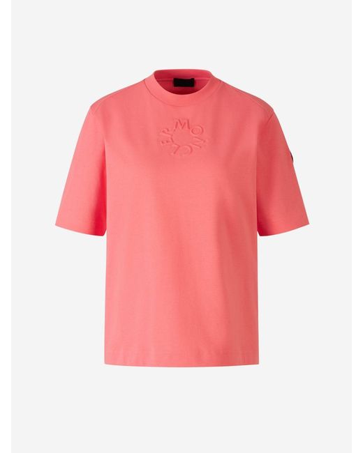 Pink moncler shirt on sale