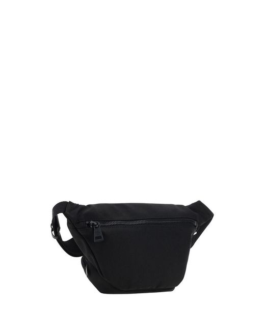 Moncler Black Durance Belt Bag for men