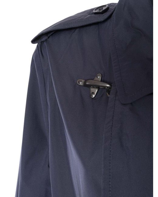 Fay Blue Trench-Waterproof for men