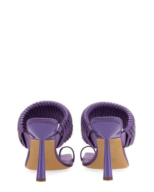 Gia Borghini Purple Rosie Sandal 1