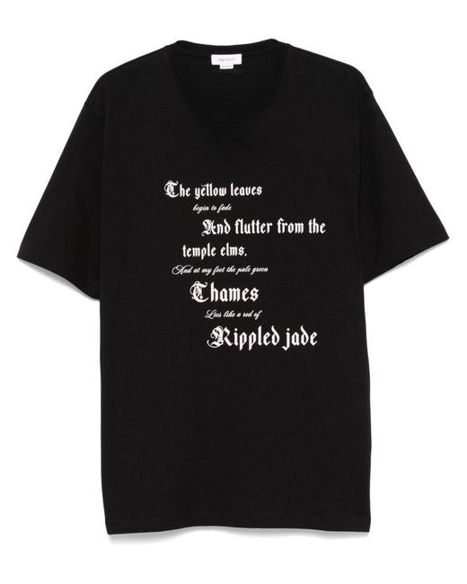 Alexander McQueen Black Relaxed Fit T-Shirt For for men
